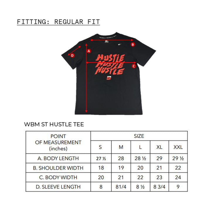 WBM ST HUSTLE TEE