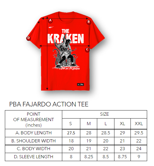 PBA FAJARDO ACTION TEE