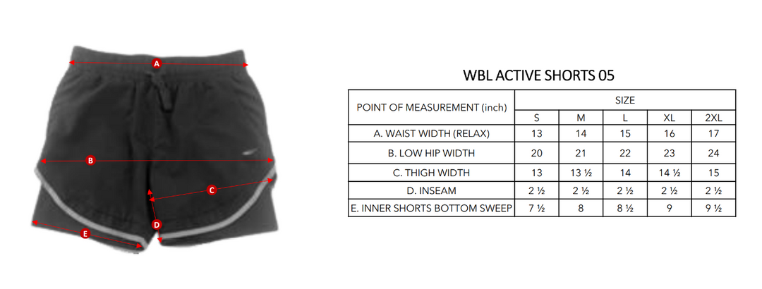 WBL ACTIVE SHORTS 05