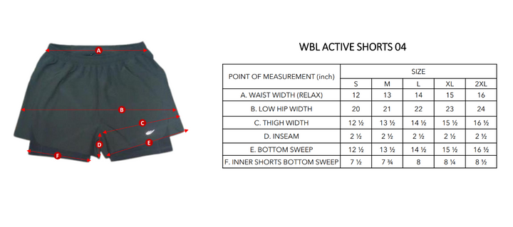 WBL ACTIVE SHORTS 04