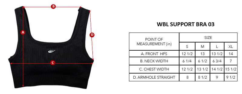 WBL SUPPORT BRA 03
