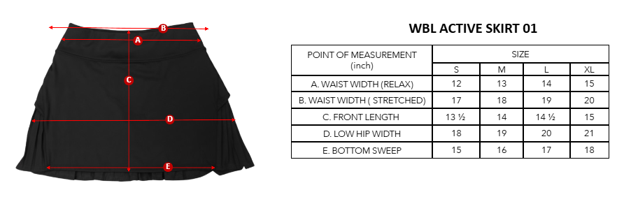 WBL ACTIVE SKIRT 01