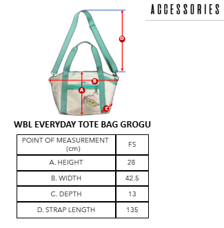 WBL EVERYDAY TOTE BAG GROGU