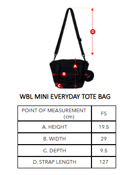 WBL MINI EVERYDAY TOTE BAG