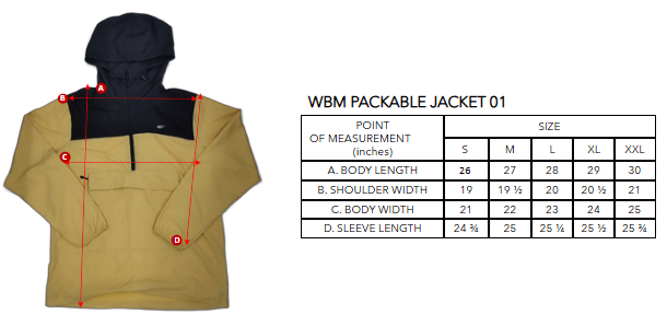 WBM PACKABLE JACKET 01