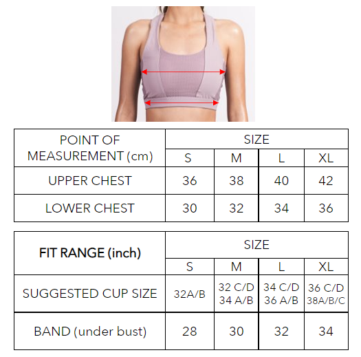 AURAFLEX CROSSBACK BRA