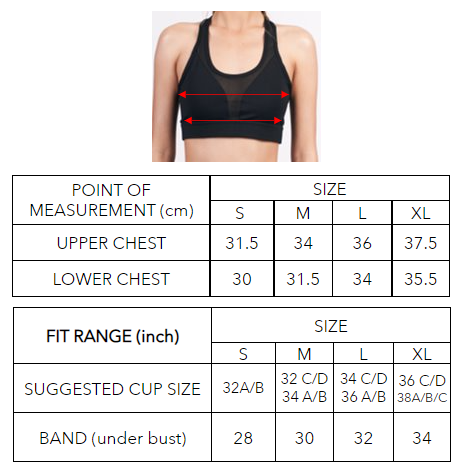 AURAFLEX RACERBACK BRA