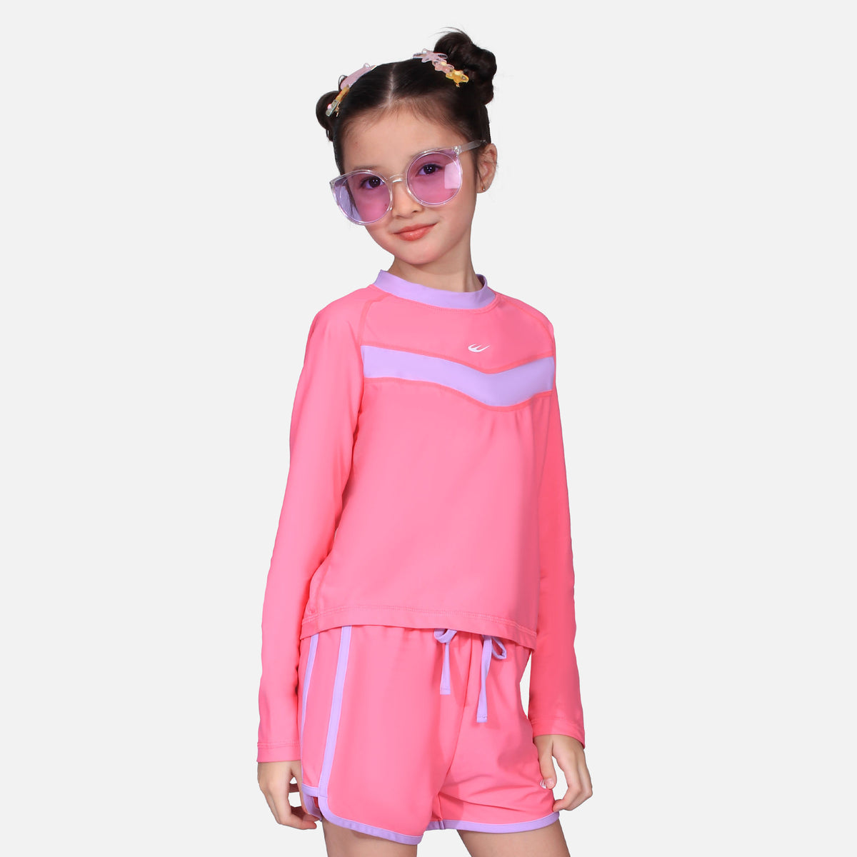 WB GIRL RASHGUARD SET 01 Main image
