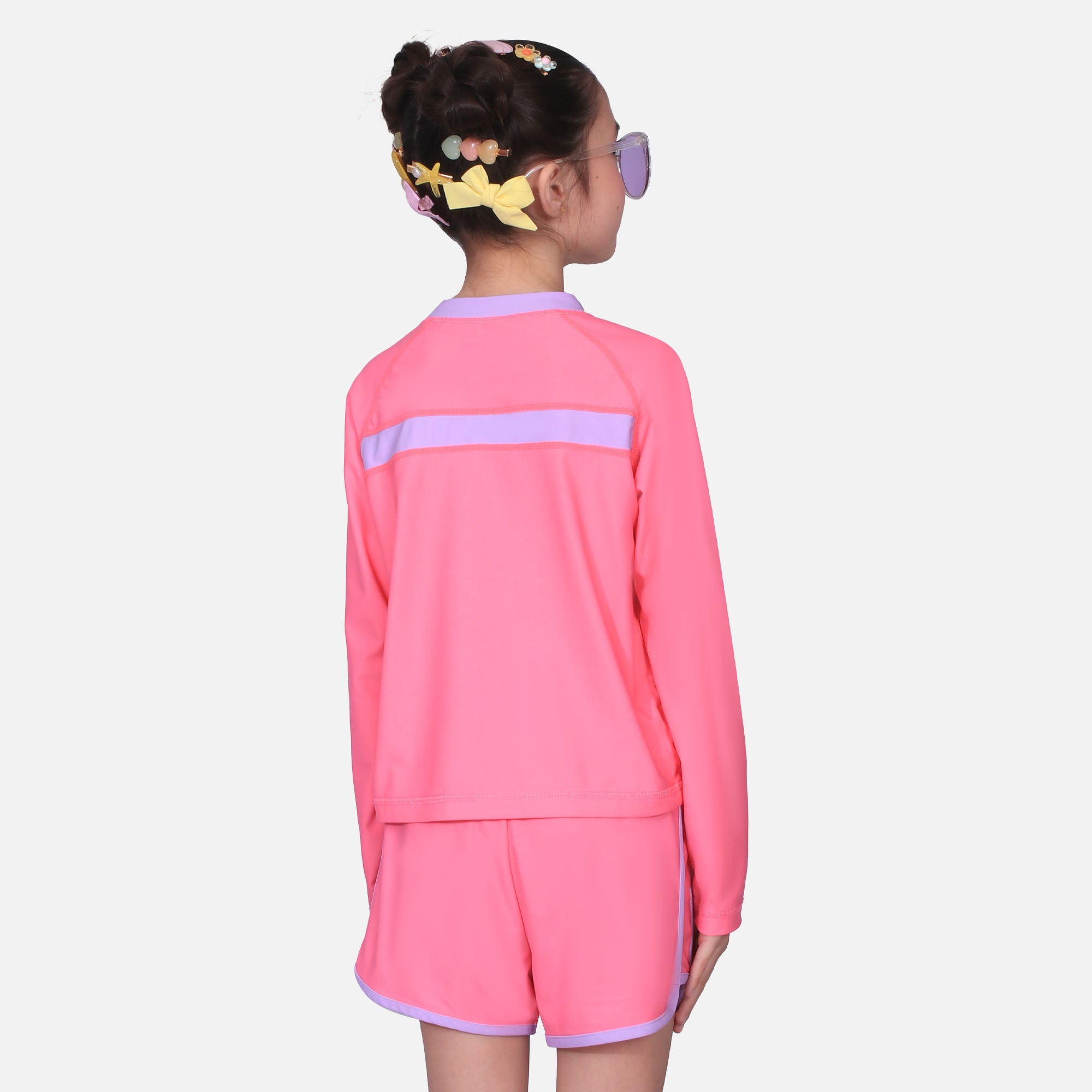 WB GIRL RASHGUARD SET 01 Secondary image
